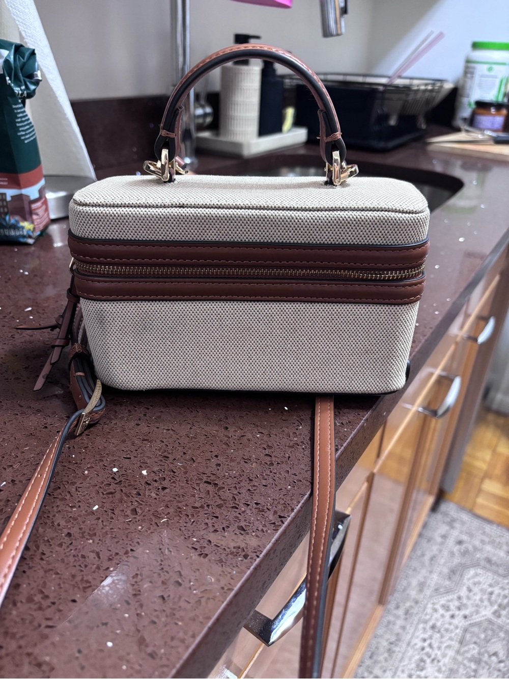 Zara vanity bag